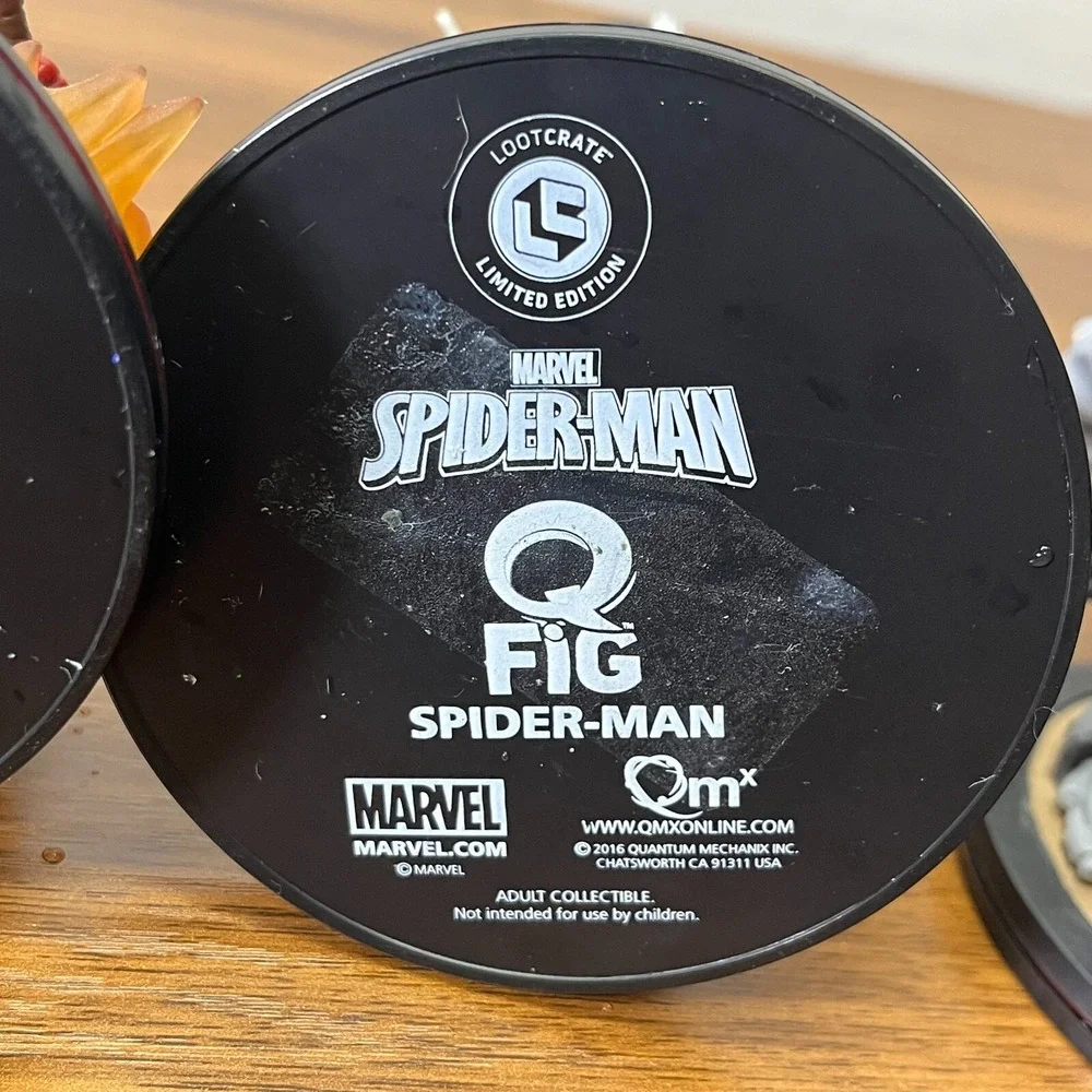Marvel Q Fig Spider-Man Hulk‎ Deadpool Dr Strange Rocket Racoon and Groot